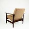 Mid-Century Mahogany Lounge Chair from Knoll Antimott, Germany, Image 8