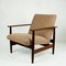 Mid-Century Mahogany Lounge Chair from Knoll Antimott, Germany 9