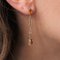 8 Carat Citrine 18 Karat White Gold Dangling Earrings from Baume 4