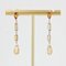 8 Carat Citrine 18 Karat White Gold Dangling Earrings from Baume 3