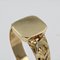 19th Century French 18 Karat Yellow Gold Signet Ring 7