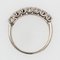 20th Century Brilliant Cut Diamonds Silver Garter Ring 11