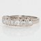 20th Century Brilliant Cut Diamonds Silver Garter Ring, Image 3