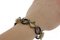 Diamanten Citrin Onyx Gold und Silber Gliederarmband 4