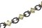 Diamonds Citrine Onyx Gold and Silver Link Bracelet, Image 3