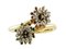 Handcrafted Diamond, Yellow and White Gold Ring, Image 2