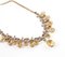 Handcrafted Antique Choker Necklace with Diamond, Yellow Topaz & Rose Gold 6