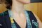 Handgefertigte Multi-Stränge Halskette mit 257 G Bergkristall und Verschluss aus 18 Karat Gelbgold 6