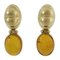 Orecchini a bottone in oro 18K color ambra, set di 2, Immagine 1