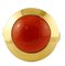 Bague Vintage en Or Jaune 18K et Corail Rubrum 1