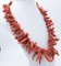Italienische Korallenrote Branchas Halskette 2