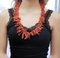 Italian Coral Branchas Necklace, Image 4