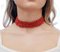 Italian Red Coral Choker Necklace 3