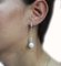 Antike handgefertigte Ohrringe mit Diamant und australischer Perle, 2er Set 5