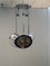 Steel and Polychrome Glass Chandelier with 3 Lights by Carlo Nason for Mazzega 1