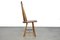 Scandinavian Ash Bar Chairs with High Back, 1970s, Set of 4, Image 6