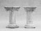 Neoklassizistische Vintage Säulen, 2er Set 6