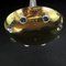 Art Deco Ceiling Lamp in Glass and Brass, Image 6