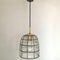 Mid-Century Glass Model 4184 Ceiling Lamp and Pendant from Limburg, Germany, 1960s 1
