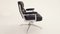 Black Leather ES 104 Swivel Lobby Chair by Charles & Ray Eames for Herman Miller, 1960 6