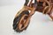 Handcrafted Wooden Harley Davidson Type Motorcycle, 1950s 8