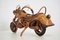 Handcrafted Wooden Harley Davidson Type Motorcycle, 1950s, Image 4