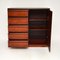 Vintage Danish Gentleman's Wardrobe and Chest of Drawers by Brouer 3