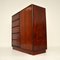 Vintage Danish Gentleman's Wardrobe and Chest of Drawers by Brouer 12