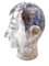 Glazed Terracotta Boy Head, France, 1958 5