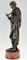 Orfeo, Scultura antica in bronzo di un nudo maschile con lira e mantello, Prof. George Mattes, 1900, Immagine 9