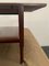 Tavolino da caffè in teak con cassetto e dettagli in ottone, anni '60, Immagine 2