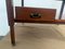 Teak Coffee Table with Drawer and Brass Details, 1960s 3