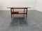 Teak Coffee Table with Drawer and Brass Details, 1960s 8