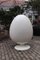 Chaise Egg Space Age Vintage Bleue et Blanche, 1970s 5