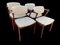 Rosewood Model 42 Dining Chairs by Kai Kristiansen, Set of 4 1