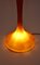 Lámpara de pie ETA de fibra de vidrio naranja de Gugliemo Berchicci, Imagen 7