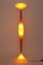 Orange Fiberglass E.T.A. Floor Lamp by Gugliemo Berchicci 2