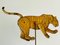 Large Antique Steel Tiger on Stand, India 18