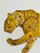 Large Antique Steel Tiger on Stand, India, Image 4