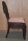 Burmese Hand-Carved Hardwood Chair with Floral Details 13