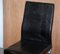 Chrome & Black Faux Crocodile Leather Dining Chairs, Set of 8 16