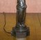 19th Century French Art Nouveau Solid Bronze Table Lamps Depicting Women, Set of 2 18