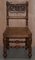 Hand Carved Walnut Gothic Revival Dining Chairs, 1840s, Set of 8, Image 19