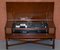 Military Campaign Style Console or Coffee Table with Hidden Radio, Tape & Record Player 14