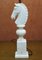 Italian Carrara Marble Chess Horse Lamps, 1950s, Set of 2 8