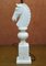Italienische Schachpferd Lampen aus Carrara Marmor, 1950er, 2er Set 8