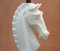 Italian Carrara Marble Chess Horse Lamps, 1950s, Set of 2 5