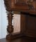 Dutch Hand-Carved Solid Oak Cupboard with Drawers, Image 8