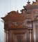 Dutch Hand-Carved Solid Oak Cupboard with Drawers 13