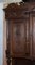 Dutch Hand-Carved Solid Oak Cupboard with Drawers 10